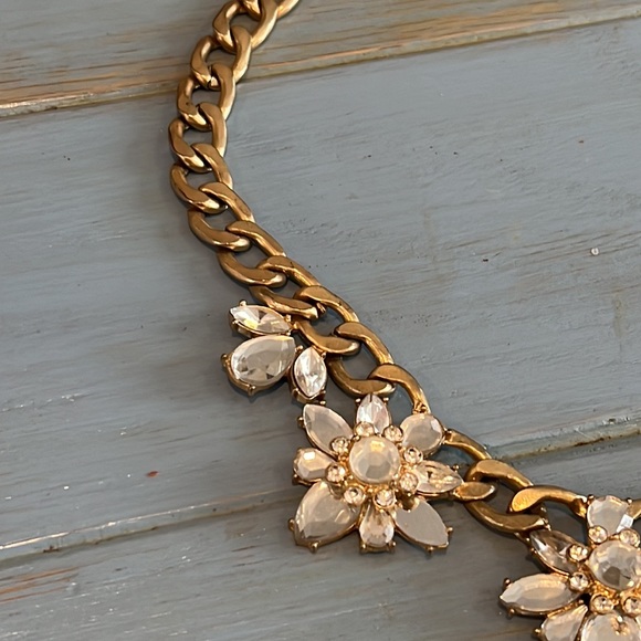 J. Crew crystal statement necklace - Picture 3 of 5